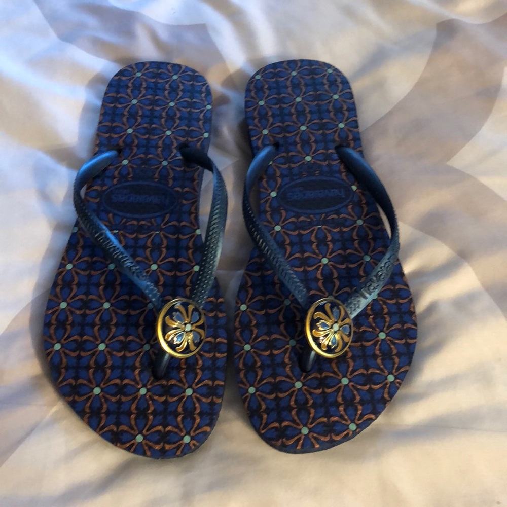 Havaianas Embellished Flip Flops